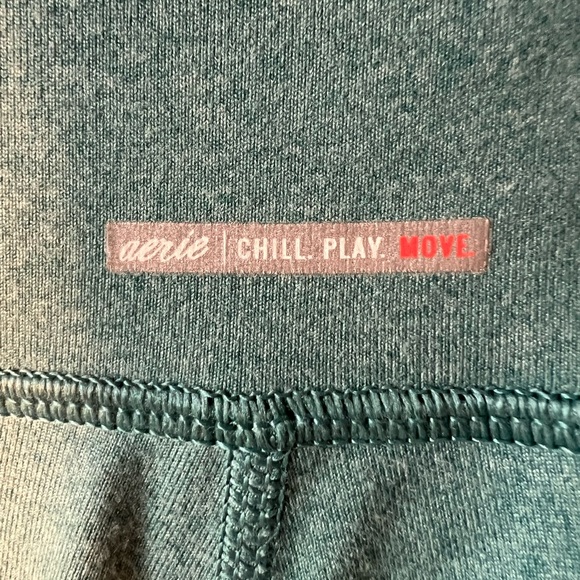 Aerie chill play move color-block leggings mesh; S - Picture 4 of 6